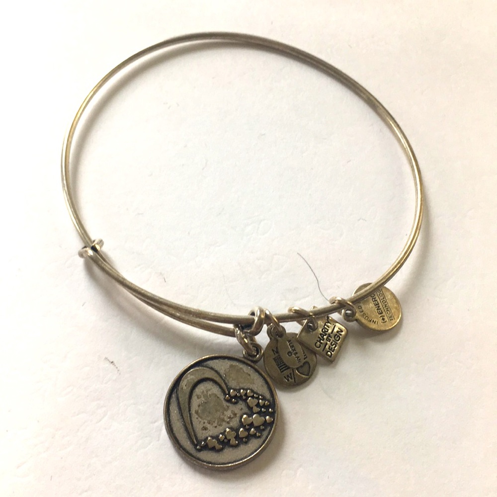 Alex and Ani heart bracelet